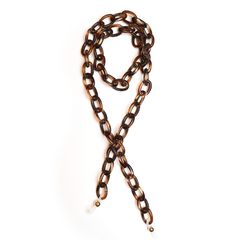 Eyewear chain brown 