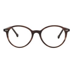 brille med blide linjer og flatterende afrundet form 